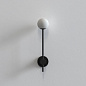 1424004 Orb Single Astro lighting настенный светильник матовый чёрный — фото 4