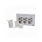 SE10642KIT Seletti ART DE LA TABLE Набор Estetico Quotidiano, 6 фарфоровых тарелок для мороженого и ложка — фото 3