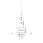 Подвесной светильник Sistema Polo Martinelli Luce 1884/S/AN — фото 1