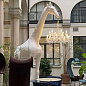 19001BL Qeeboo Giraffe in Love XL PT Outdoor уличный торшер чёрный — фото 2