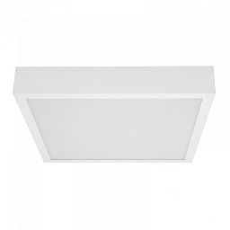 8231N Linea Light Group Box потолочный светильник квадратной формы белого цвета с матовым рассеивателем