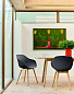 AC106-D168-AA51 Hay About a Chair Кресло AAC 222 2.0, лакированный дуб / черный — фото 1