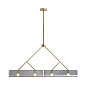 DA49021 Bend Linear Chandelier Arteriors люстра