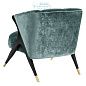 112018 Chair Pavone aegean green Eichholtz