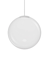 Подвесной светильник Random Lodes, белый сатинированный / прозрачный