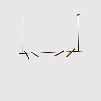 Подвесной светильник Kreon Esprit Pendant Quadruple 1800, 48 Вт