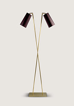 Brass shown with 2 X 5 Kelly Empire's in Truffle Silk with Cream Card lining