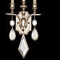 729050-3 Encased Gems 29" Sconce бра, Fine Art Lamps