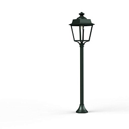 150027059 Roger Pradier Place Des Vosges Evolution садовый фонарь на стойке с куполообразным плафоном серого цвета