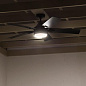 52" Tide 5 Blade Weather+ Outdoor Ceiling Fan Satin Black уличная люстра-вентилятор 310126SBK Kichler — фото 2