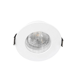 CLT 045C1 WH IP44 Crystal Lux Torus встраиваемый потолочный светильник белого цвета с утопленным источником света