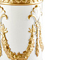 Аккумуляторная лампа Villari Impero Empire Rechargeable Candle - Белый и Золотой — фото 2