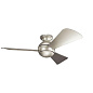 44" Sola Fan Brushed Nickel люстра-вентилятор 330151NI Kichler — фото 1