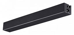 135115 Novotech Flum track 23mm декоративная вставка для магнитного трека чёрного цвета