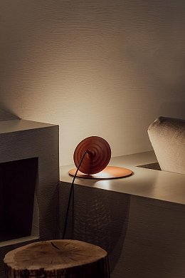 Настольная лампа Milan Iluminacion Symphony 14, медный металлик