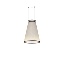 186524/13_10 Vibia Array подвесной светильник бежевый с узким плафоном