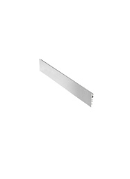 D95Z12 90cm - Polished aluminium Fabbian Tile настенный линейный светильник длиной 90 см с зеркальной отделкой