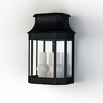 Louis Philippe 2 N° 1; Clear glass G9 75W; Dark black
