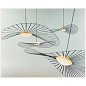 L0840115 Vertigo Petite Friture Подвесной светильник геометрический сферический малый красный лимитированный — фото 14