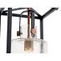 Kitner 3 Light Linear Chandelier Black люстра 52033BK Kichler — фото 5