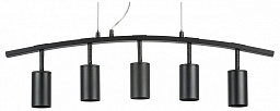 LR735375 Lightstar Rullo подвесной светильник с пятью цилиндрическими плафонами
