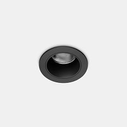 322889 Ideal Lux QUARK FI 9.0W 3000K BK встраиваемый потолочный светильник черный