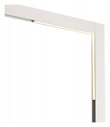 ST801.546.20 ST-Luce Skyline 48 встраиваемый трековый светильник угловой конфигурации с белым корпусом для магнитного трека 48V