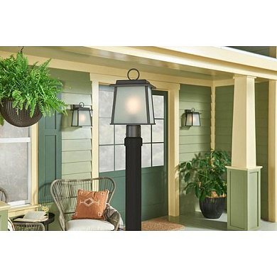 Noward 7.5" 1 Light Post Lantern Olde Bronze уличный светильник 59107OZ Kichler