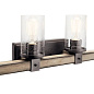 Barrington 4 Light Vanity Light Anvil Iron настенный светильник 37435 Kichler — фото 1