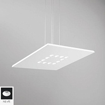 CONFORT SOSPENSIONE 54W 65x65 3000K NERO- BIANCO PERLA