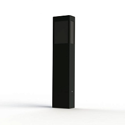 108006006 Roger Pradier Brick2 садовый боллард прямоугольной формы тёмно-серого цвета