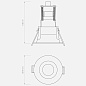 Встраиваемый светильник Astro Lighting Minima Mini матовый белый — фото 3