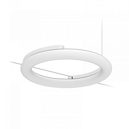 9166 Linea Light Group Polo потолочный дизайнерский светильник с изогнутой кольцевой рамой
