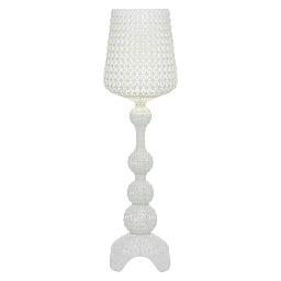 918503 Kartell Kabuki настольный светильник с ажурным плафоном белого цвета