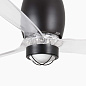 32003WW-10 Faro ETERFAN люстра-вентилятор SMART WIZ со светом 17W чёрный матовый Ø1280 3 лопасти — фото 2
