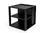 Cube Журнальный столик из шпона с местом для хранения Woodman