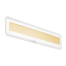 8888 Linea Light Group Antille настенное бра вытянутой формы с вставкой под золото