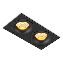 Потолочные светодиодные светильники Led technology CITY X 22.30 W 2FW NO DIM черный