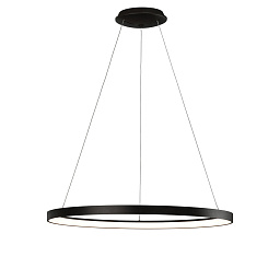 C3848370NCA ACB Iluminacion Grace подвесной светодиодный светильник с кольцевым модулем чёрный