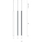 Подвесной светильник Lumen Center Topstripes 80 — фото 4