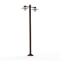 Aubanne N° 5; Frosted glass E27 23W; Old rustic