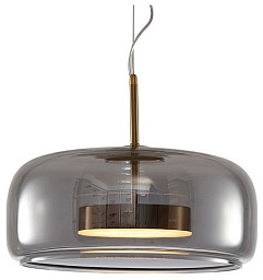 A2404SP-33SM Arte Lamp Padova подвесной светильник с цилиндрическим плафоном янтарного цвета