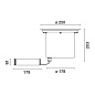 E163 Light Up iGuzzini Floor recessed Earth D=250mm - Warm white - Medium optic - DALI — фото 1