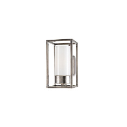 3364 Moretti Luce Cubic for Outdoor настенный уличный светильник в прямоугольном корпусе из металла и стекла