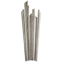 Claymore Sconce патинированное серебряное покрытие