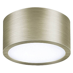 213911 Lightstar Zolla cyl led-rd накладной потолочный светильник круглой формы бронзового цвета