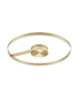 Triac Dimmable Bronze Aluminium & Acrylic LED 57Watt 220-240Volt 3023Lm IP20 2700-3000-4000K CCT by Dip Switch D:80 W:7.1 cm