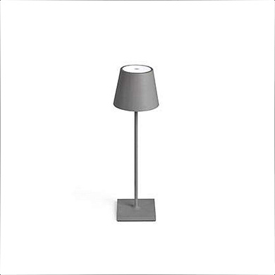 70777 TOC LED Grey portable lamp наземный светильник Faro barcelona