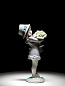 1008313 Lladro Utopia II фарфоровая фигурка девочки с птицей — фото 1