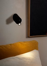 Настенный светильник Vision 20/20 DCW éditions, чёрный VISION 20/20 W 2700K BL